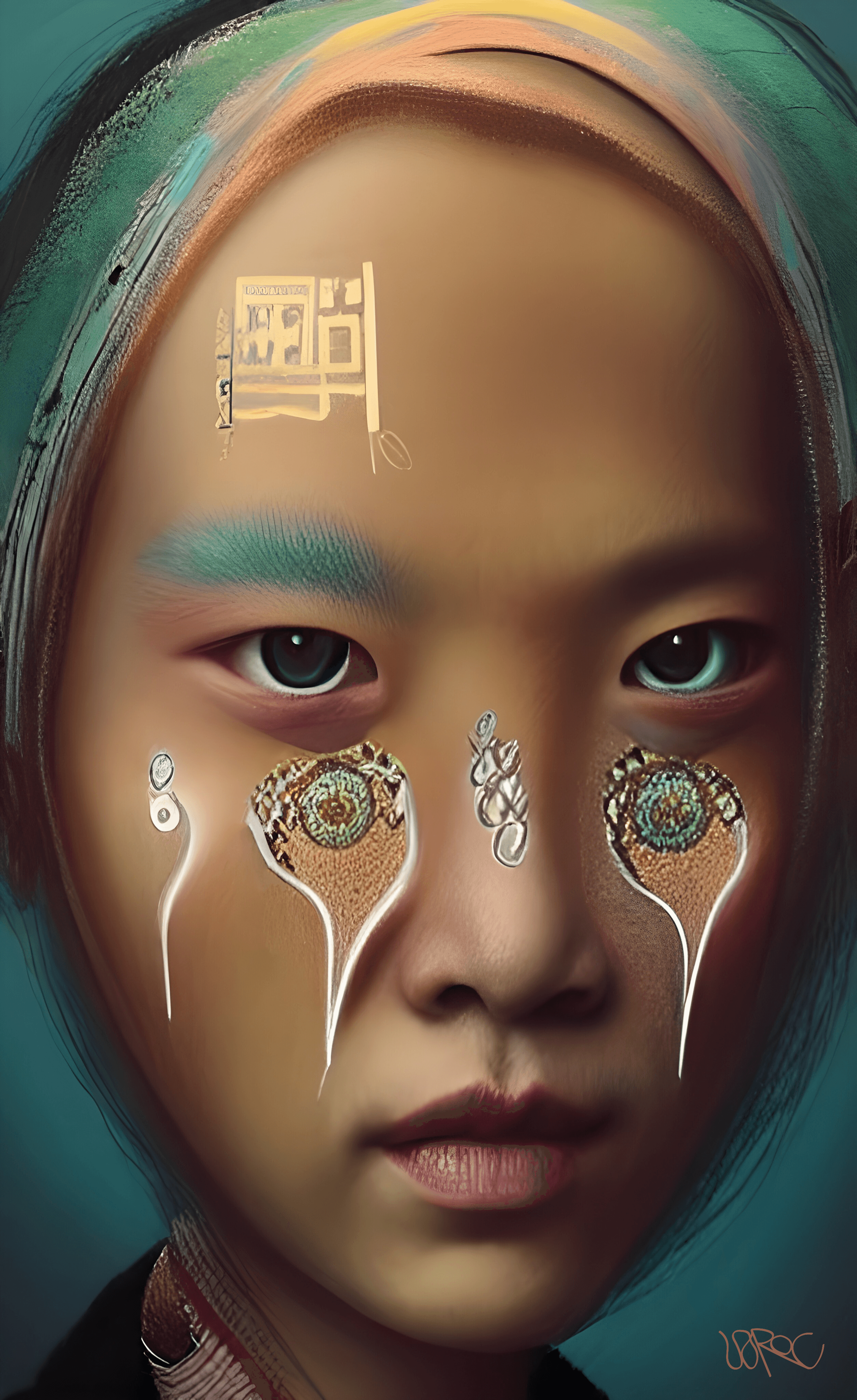 Global Tribes by Tom Laroc (#GT0000BB)