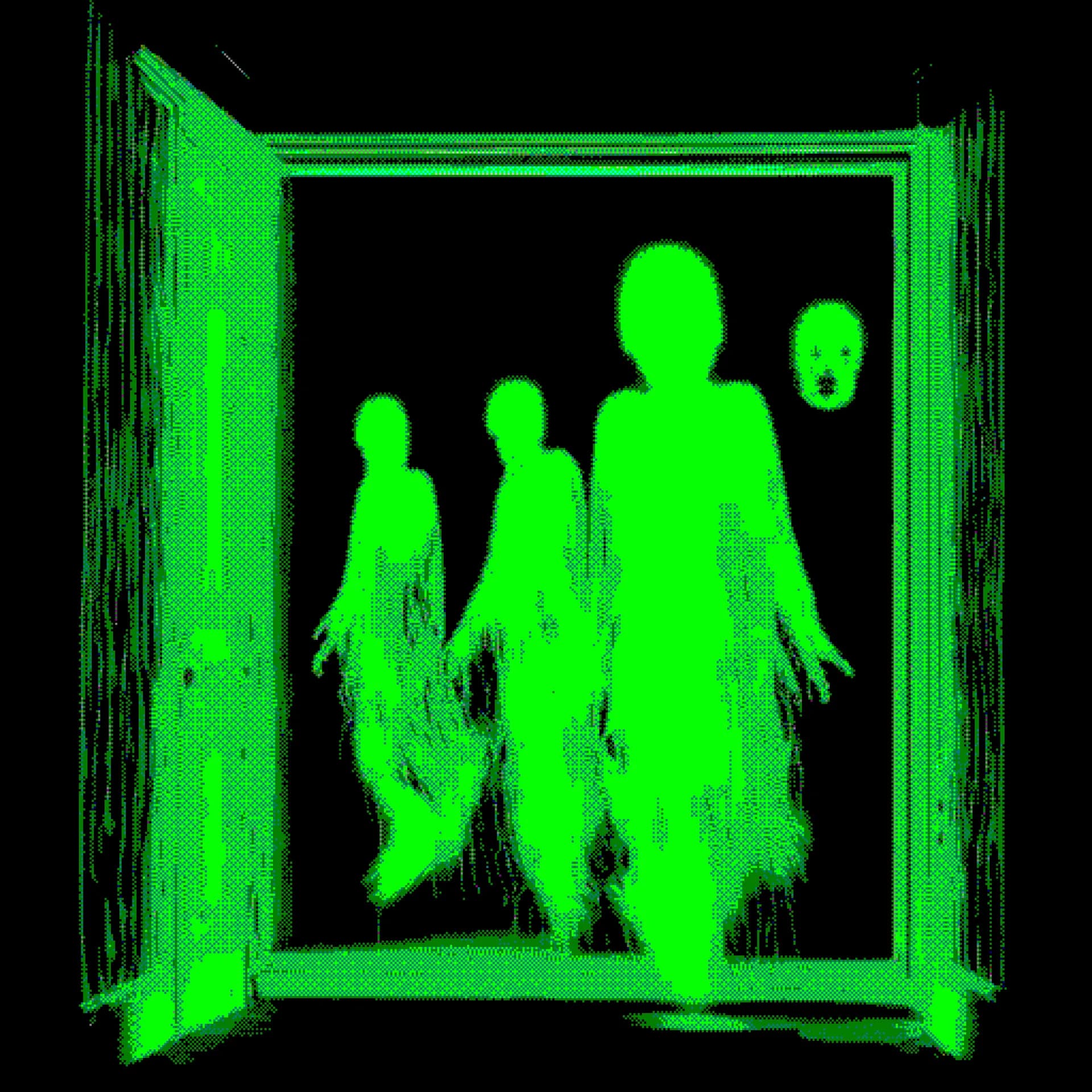 EMERALD GHOSTS IN THE HOUSE